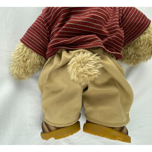 VTG Build-A-Bear Talking Curly Bunny Plush Straight Ears Golfer Outfit RARE - Picture 13 of 16